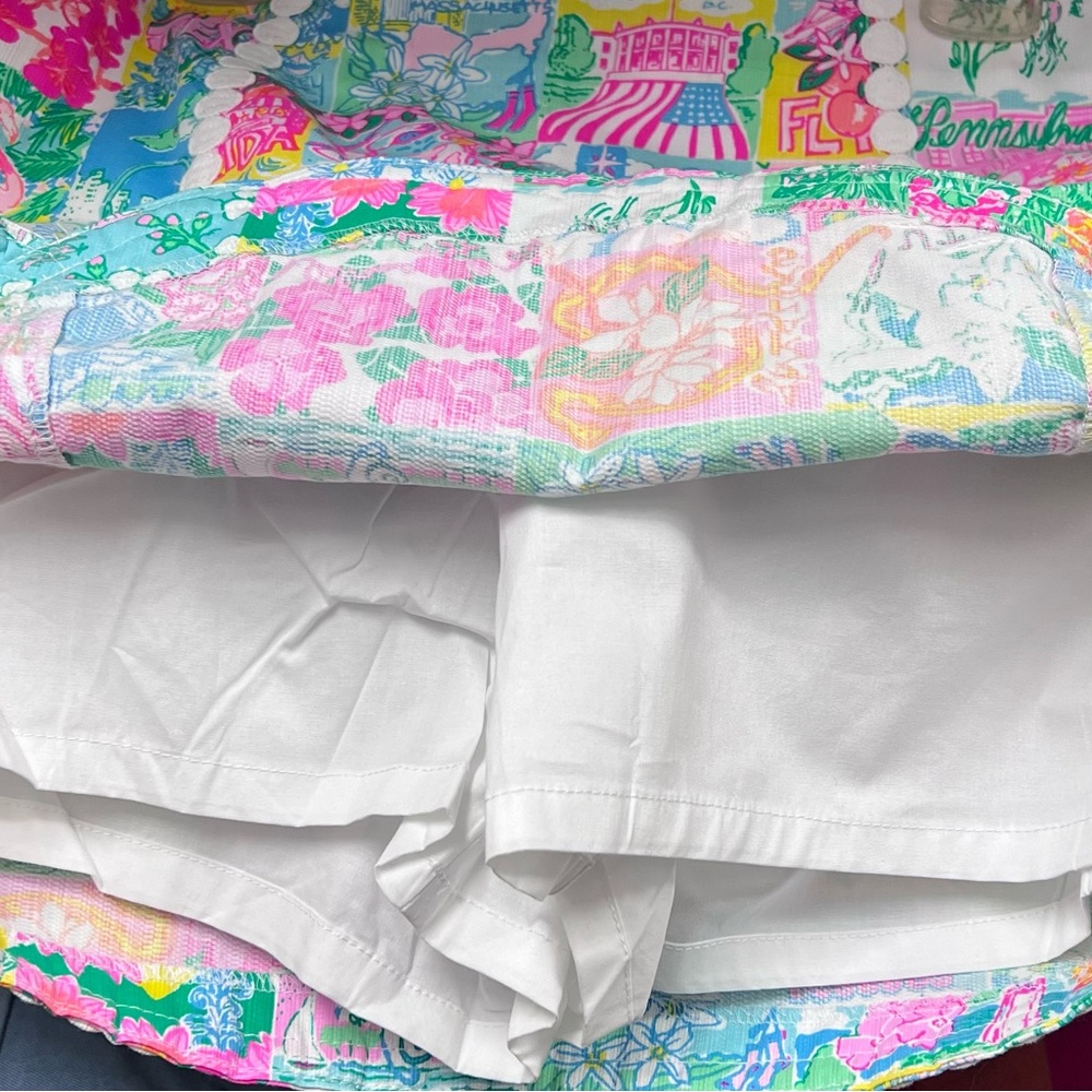 Lilly Pulitzer State of Mind Skort NWT - Picture 6 of 6